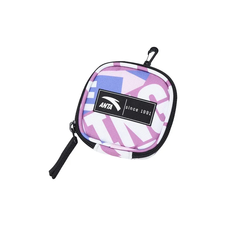 Anta PU Backpack Regular Unisex Apricot Pink/Champagne Purple-5