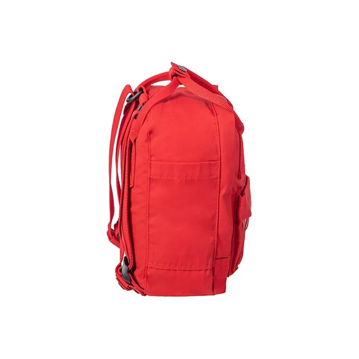 Fjallraven Kanken Cotton Backpack Mini Men's Red-2