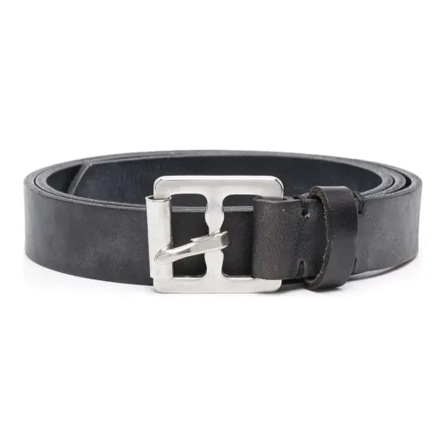 Paul Smith Leather Belts Unisex Black