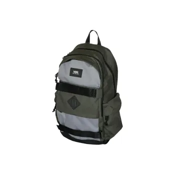 Vans Polyester Backpack Unisex Gray Green