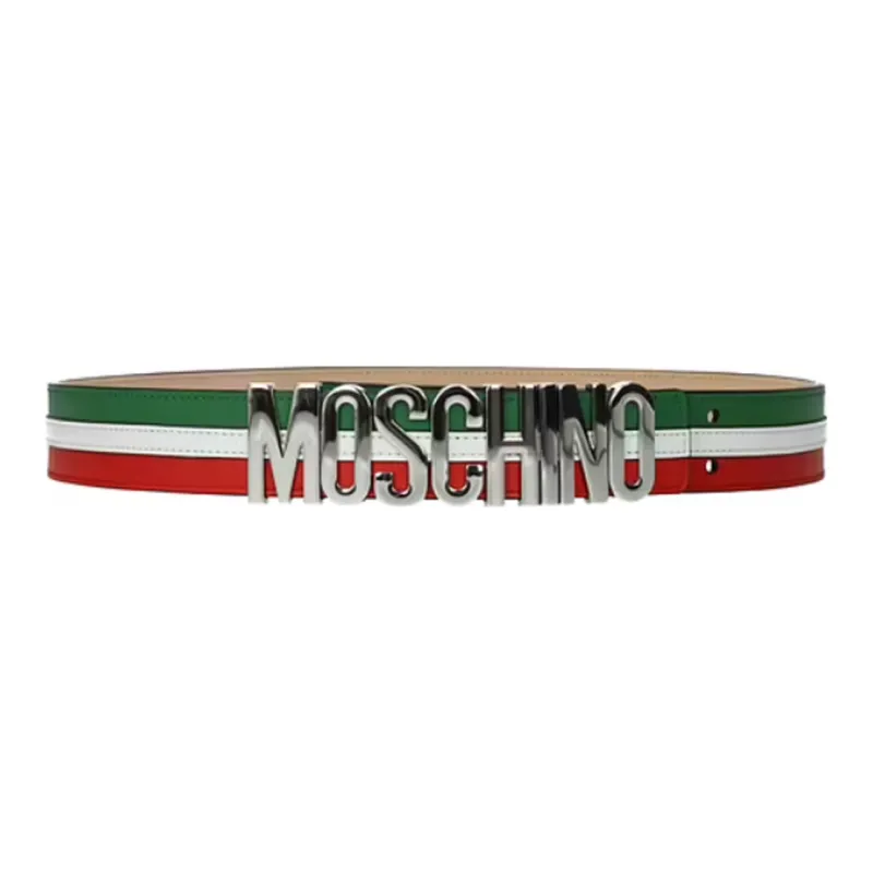 MOSCHINO Leather Belts Unisex Multicolor-0