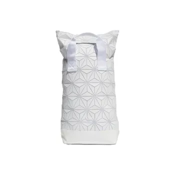 Adidas Originals Issey Miyake Collaboration Polyester Dual Strap Backpack Regular Unisex Pure White