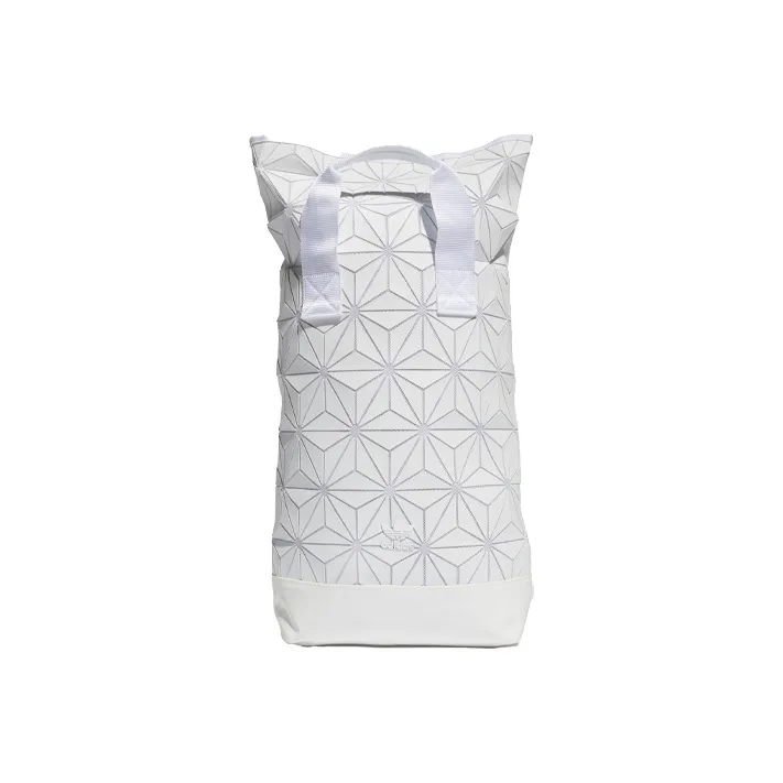 Adidas Originals Issey Miyake Collaboration Polyester Dual Strap Backpack Regular Unisex Pure White-0
