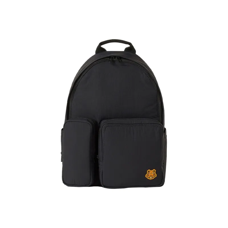 KENZO Canvas Backpack Unisex Black-0