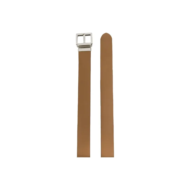 PRADA Leather Belts Unisex Light Brown-1