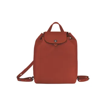 LONGCHAMP Le Pliage Cuir Sheepskin Backpack Women's Earth Yellow