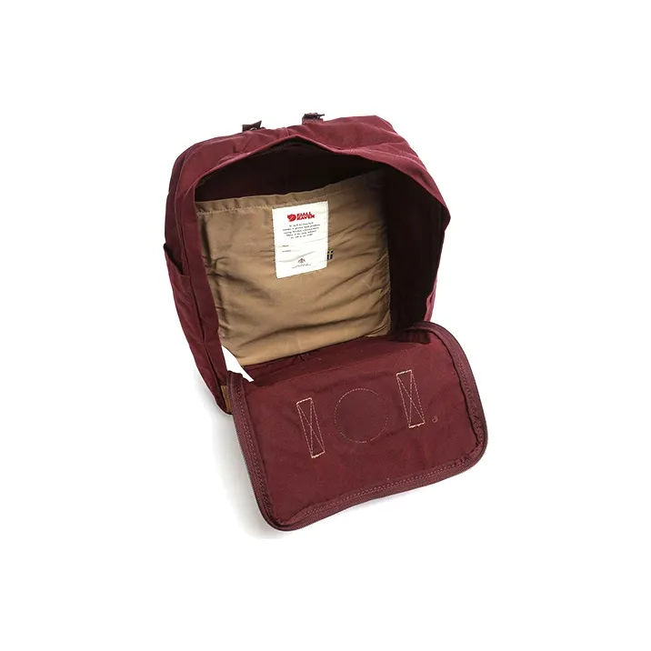 Fjallraven Kanken Polyester Backpack Regular Unisex Dark Brown Purple-3