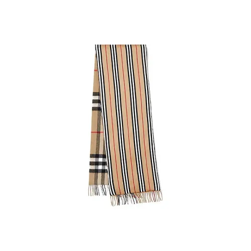 Burberry Shawls Unisex Camel