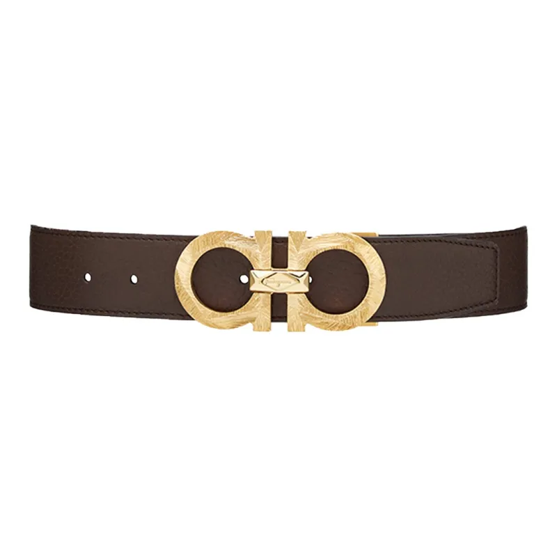 Ferragamo Reversible And Adjustable Gancini Belt-1