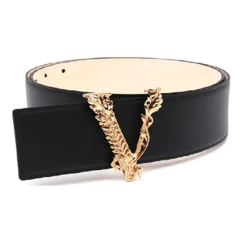 VERSACE Virtus Leather Belt