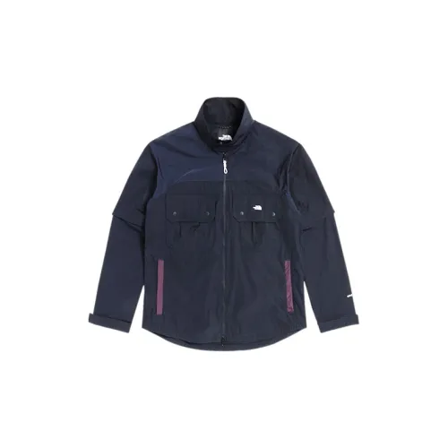 THE NORTH FACE Urban Exploration Shirts Unisex Navy Blue