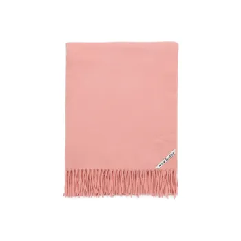 Acne Studios Knit Scarves Women's Pale Pink