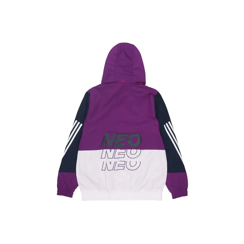 Adidas Neo Jackets Men White Purple-1