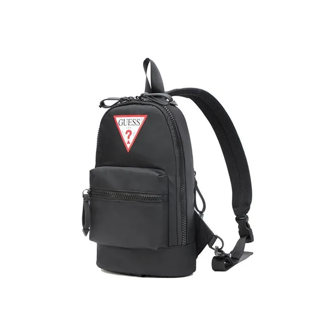 GUESS Polyamide Backpack Sling Bag Regular Unisex Red/Black-7