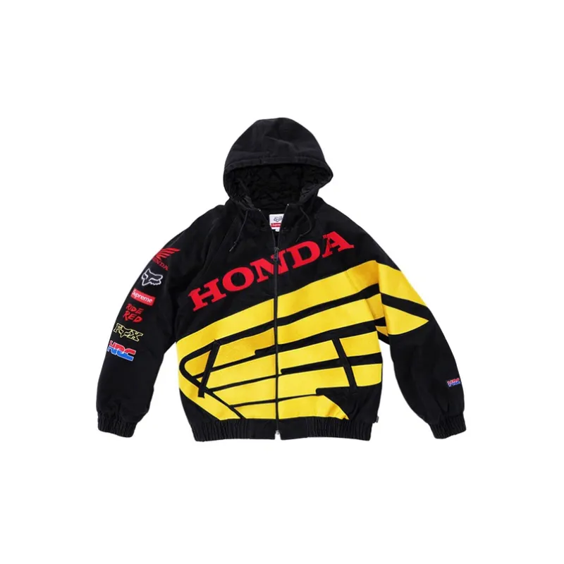 Supreme X Honda Fox Racing Puffy Zip Up Jacket - Cheap Rcj Jordan  