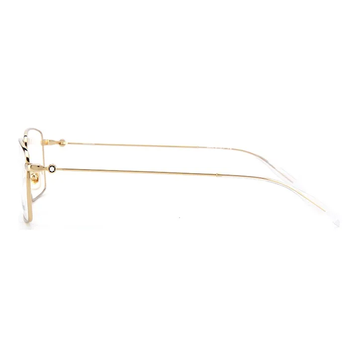 MONTBLANC Eyeglass Frames Unisex Gold-2