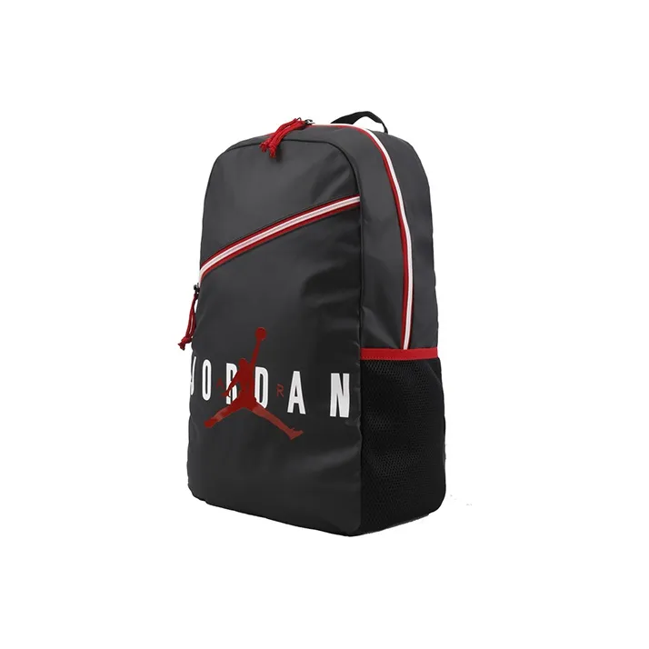 Jordan Polyester Backpack Regular Unisex Black-1