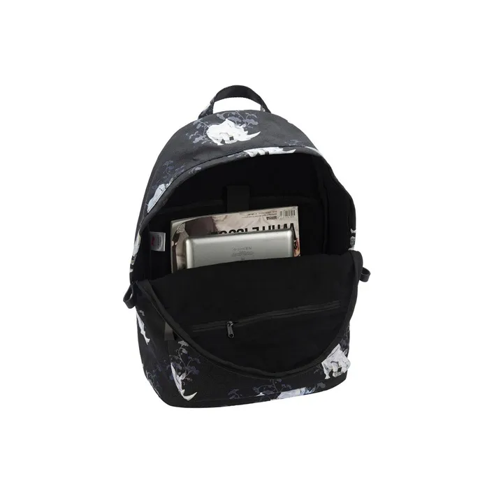 LiNing × Sky Mountain Base Collaboration Polyester Backpack Regular Unisex Black-8