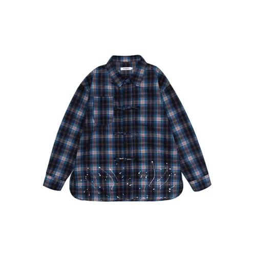 YOSHIYOYI Shirts Unisex Blue