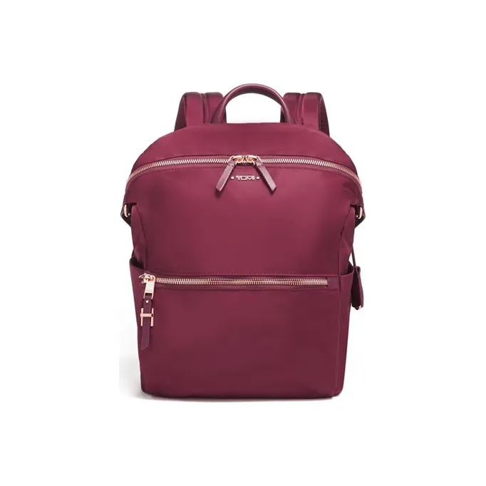 TUMI Nylon Fabric Backpack Unisex Berry-0