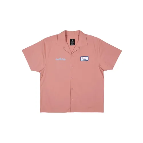 Jordan X Union LA Collaboration Shirts Men Pink