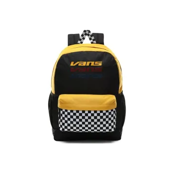 Vans Nylon Canvas Backpack Regular Unisex Black/Yellow
