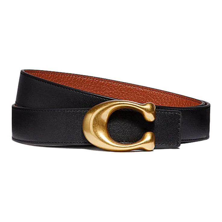 COACH Leather Belts Women's-0