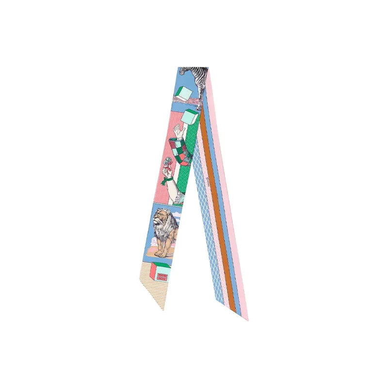 HERMES Silk Scarves Unisex Multicolor-0