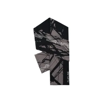 ENSHADOWER Knit Scarves Unisex Black Gray Color