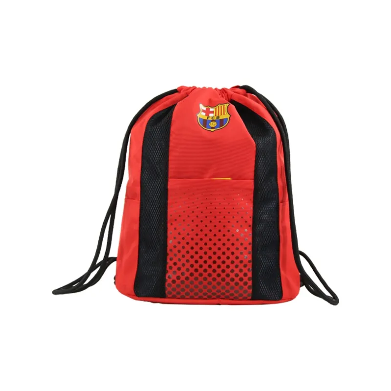 PETERPOINT Oxford Backpack Regular Unisex Blue/Red-4