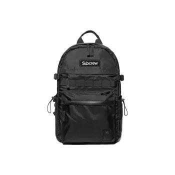 Subcrew Polyester Backpack Unisex Black