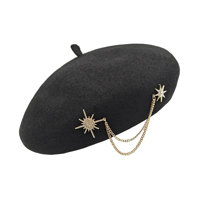 BAIJUAN Berets Women's-1