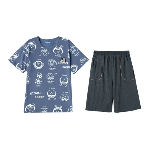 X-QINGE Men Pajama Sets