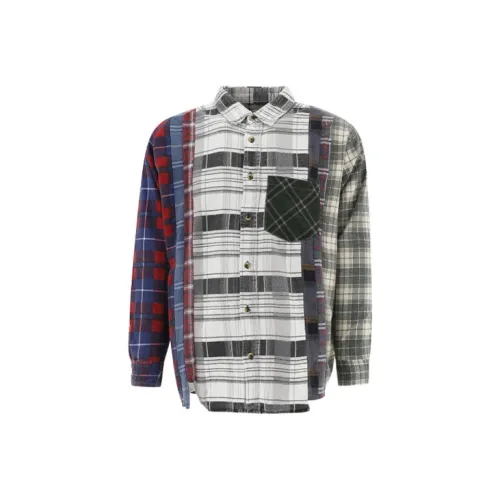 Needles Shirts Men Gray