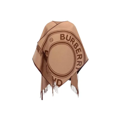 Burberry Shawls Unisex Khaki