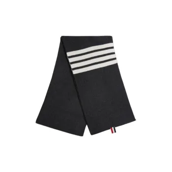 THOM BROWNE 4 bar Plain Weave Tie