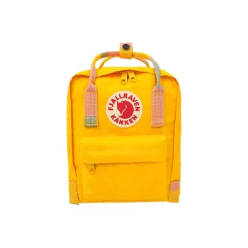 Fjallraven Kanken Fabric Backpack Mini Unisex Warm Yellow