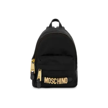 MOSCHINO Nylon Backpack Mini Women's Black