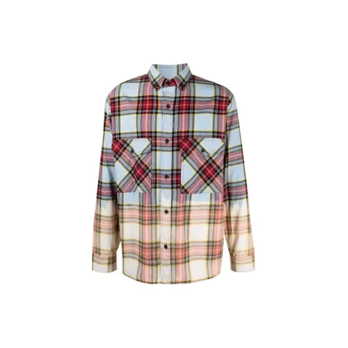 Marcelo Burlon County Of Milan Dyed-effect Check Shirt