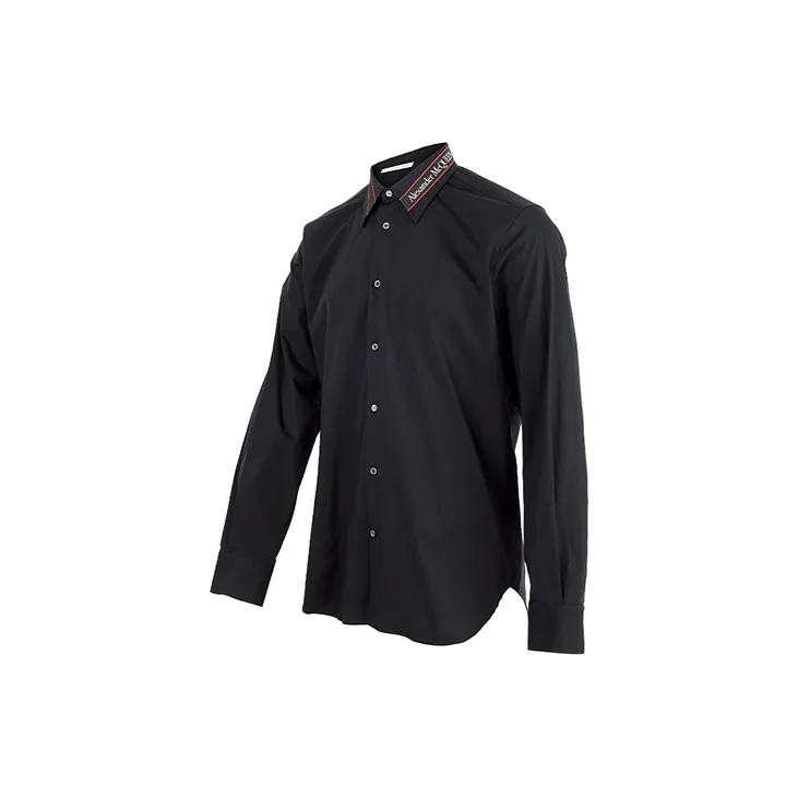 Alexander McQueen Shirts Men Black-2