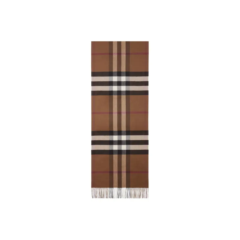 Burberry Classic Check Fringed Scarf-1