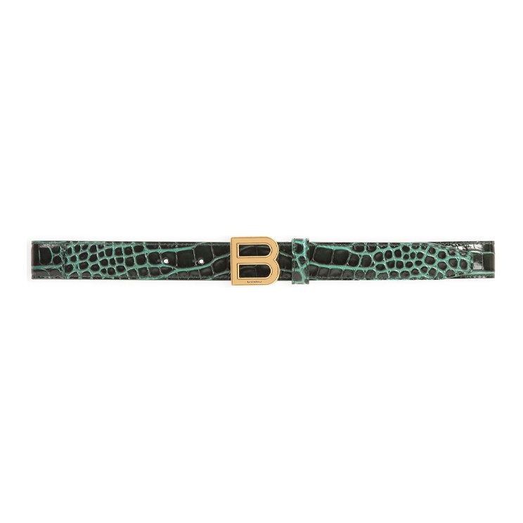 Balenciaga Green Belts on Sale & Authentic - POIZON