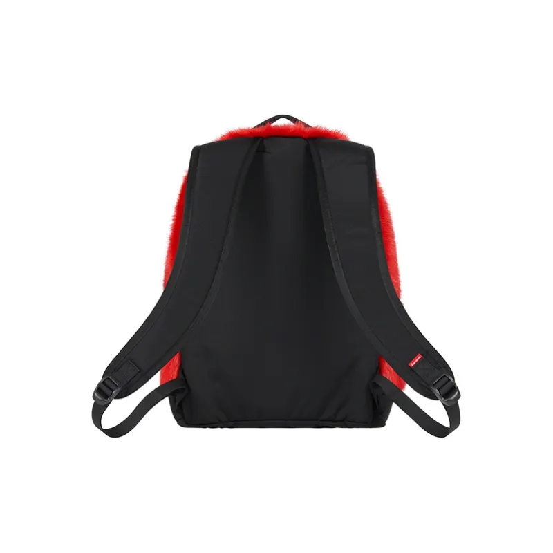 Supreme The North Face Collaboration Fur Backpack Regular Unisex Black-9