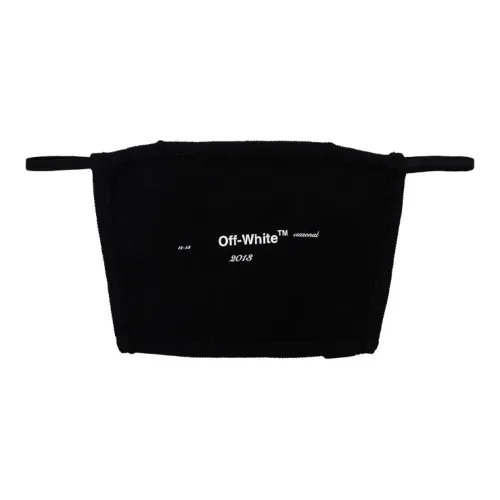 OFF-WHITE Logo Print Face Mask