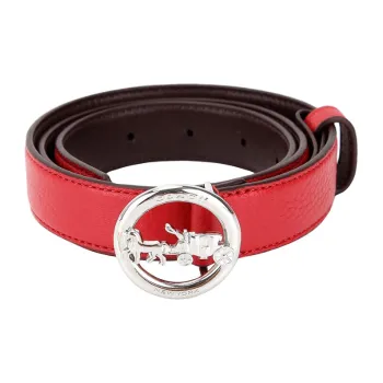 COACH Leather Belts Women's Width 2.5cm