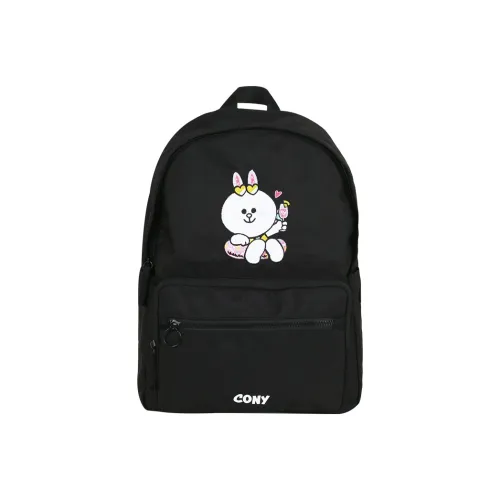 Line Friends X LINING LINE FRIENDS Backpacks Black