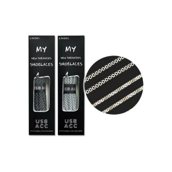 US8ACC Polyester Shoelaces Unisex