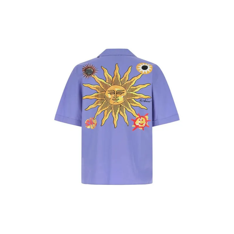 MOSCHINO Shirts Men Purple-1