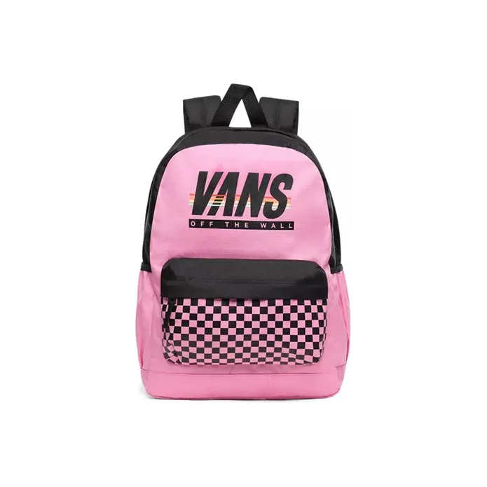 Vans Polyester Backpack Regular Women's Cherry Blossom Pink-0