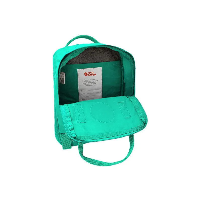 Fjallraven Cotton IPad Backpack Mini Men's Water Duck Green-3